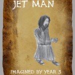 The imagined story of Jetman, a medieval monk by 7‑8 year olds
