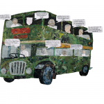 The 1963 Bristol Bus Boycott artwork by 10‑11 year olds